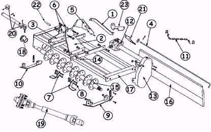 Picture of TG-84  Parts Diagram