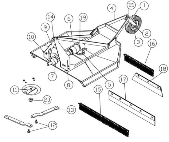 Picture of L-G-72-60-P6  Parts Diagram