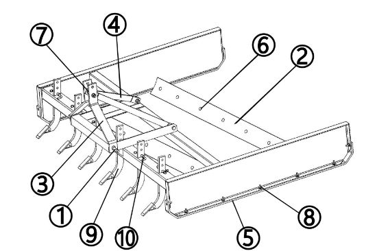 Picture of DEG-S-60 parts diagram
