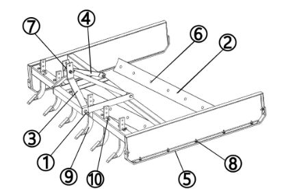 Picture of DEG-S-72 parts diagram
